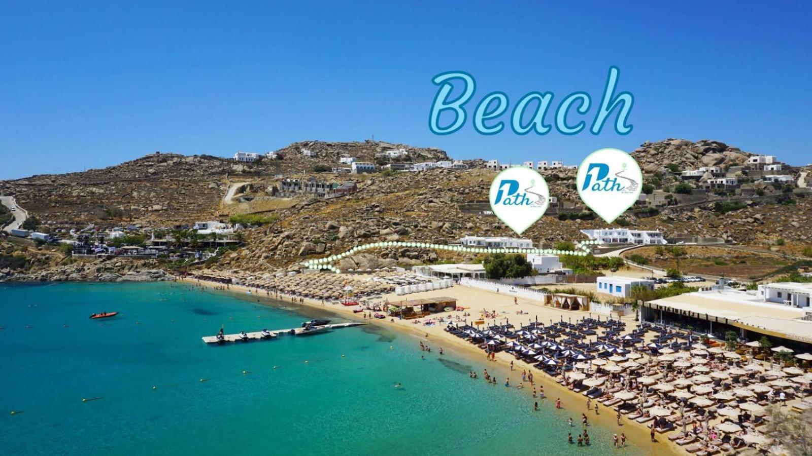 1Path Houses, Super Paradise Mykonos Mykonos Town Luaran gambar